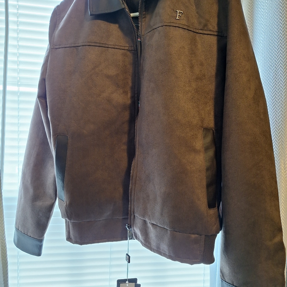 Leather Ferrari luxury jacket